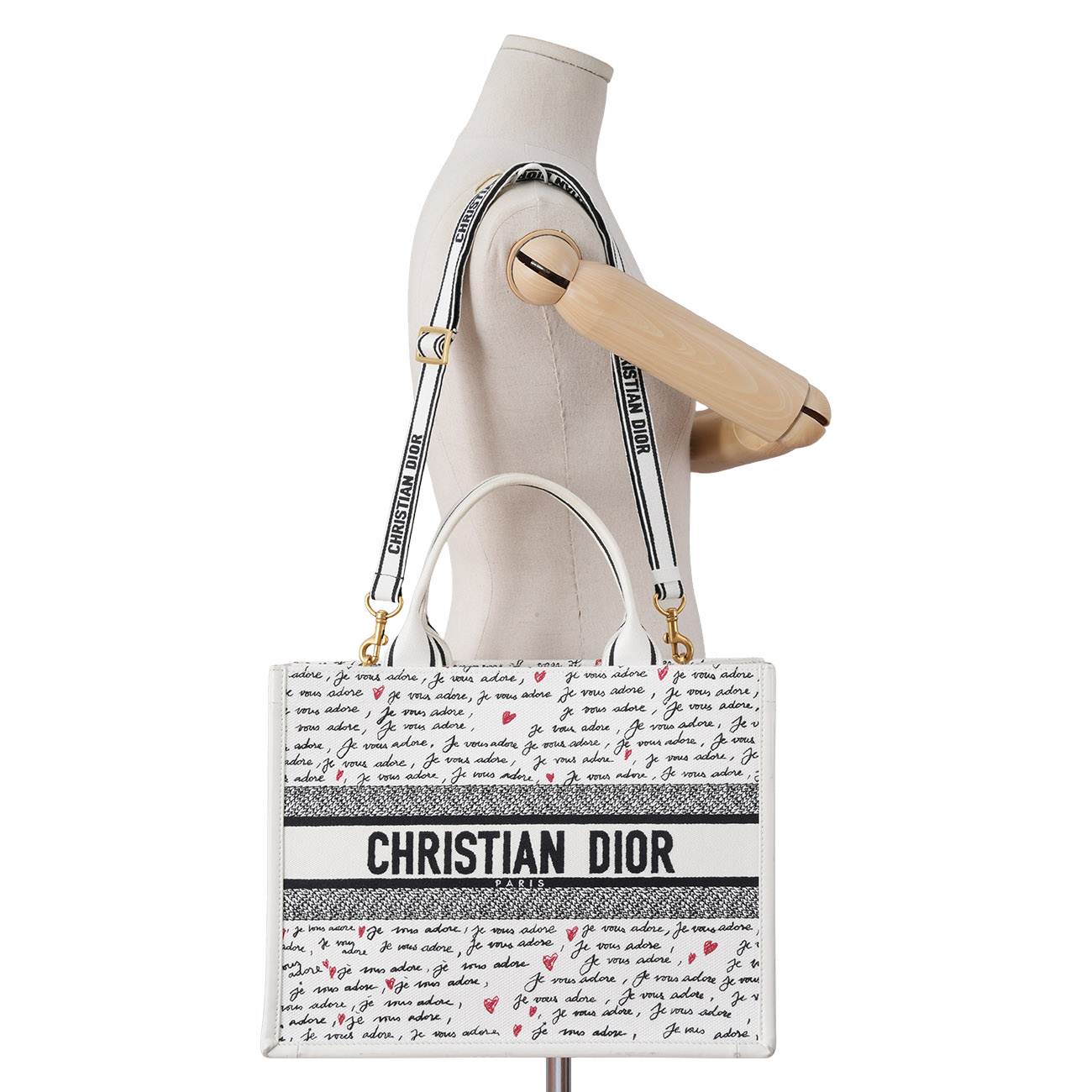 CHRISTIAN DIOR(USED)디올 아무르 북토트 미듐
